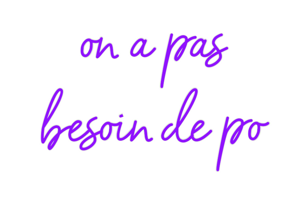 Custom Neon: on a pas
beso...
