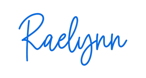 Custom Neon: Raelynn