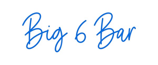 Custom Neon: Big 6 Bar
