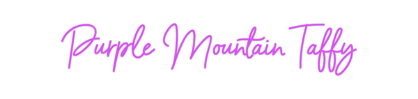 Custom Neon: Purple Mounta...