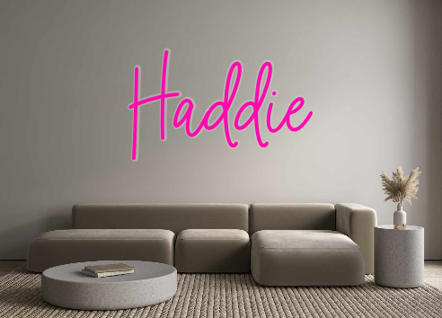 Custom Neon: Haddie