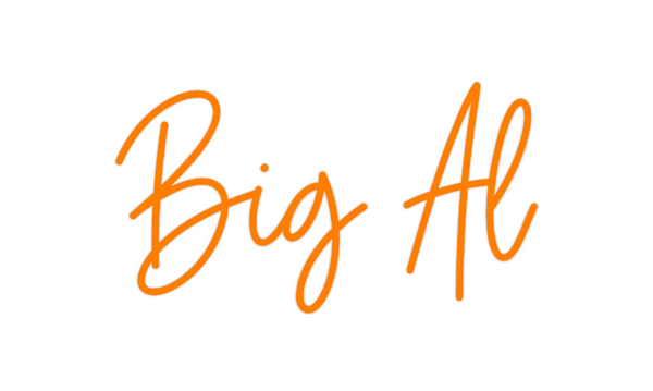 Custom Neon: Big Al