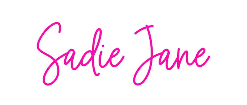 Custom Neon: Sadie Jane