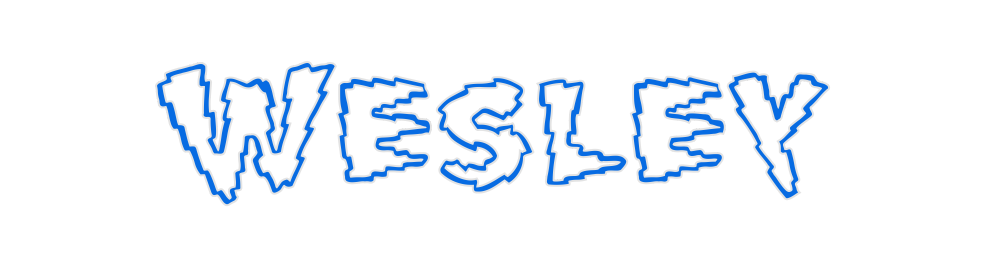 Custom Neon: Wesley