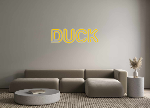 Custom Neon: DUCK