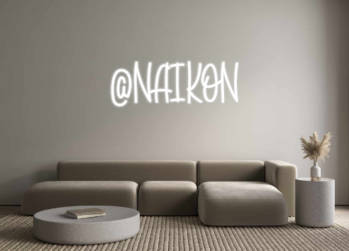 Custom Neon: @NAIKON