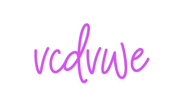 Custom Neon: vcdvwe