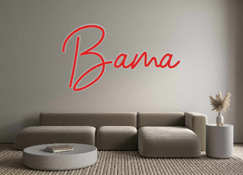 Custom Neon: Bama