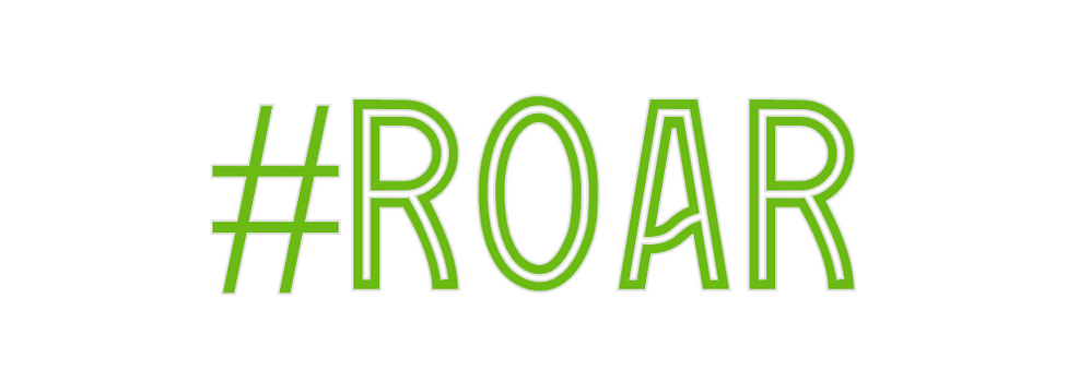 Custom Neon: #ROAR