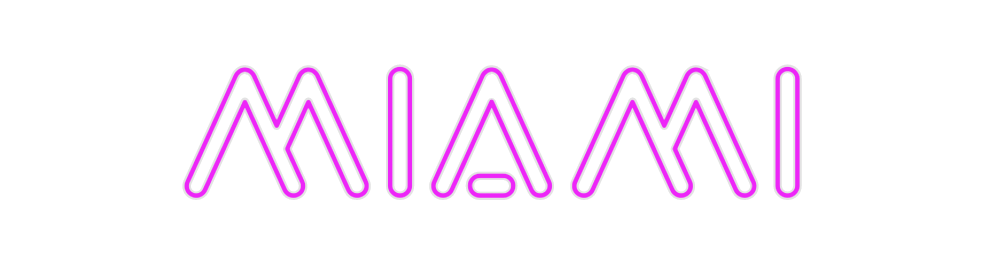 Custom Neon: Miami