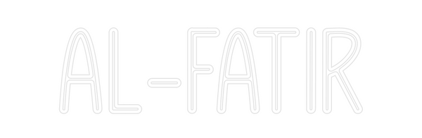 Custom Neon: Al-Fatir