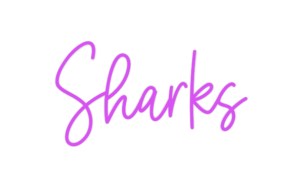 Custom Neon: Sharks