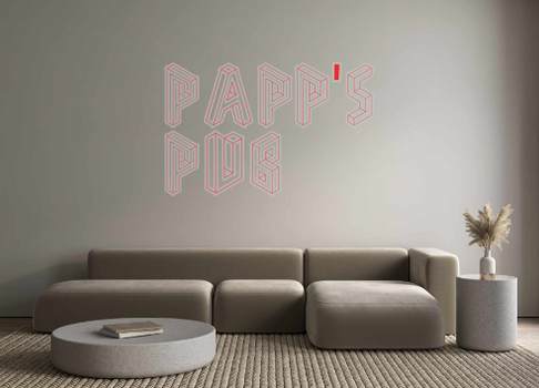Custom Neon: Papp's
Pub