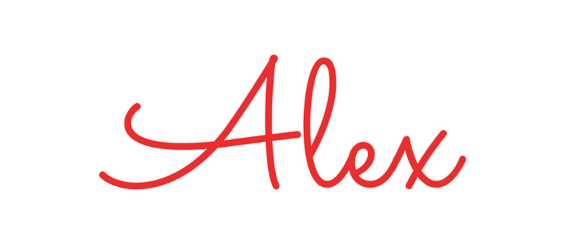 Custom Neon: Alex