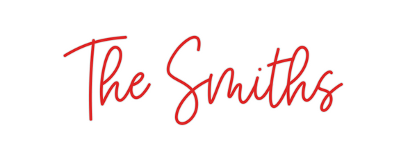 Custom Neon: The Smiths