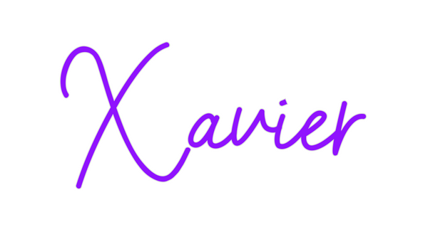 Custom Neon: Xavier