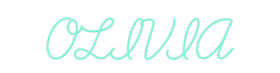 Custom Neon: OLIVIA