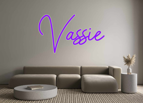 Custom Neon: Vassie