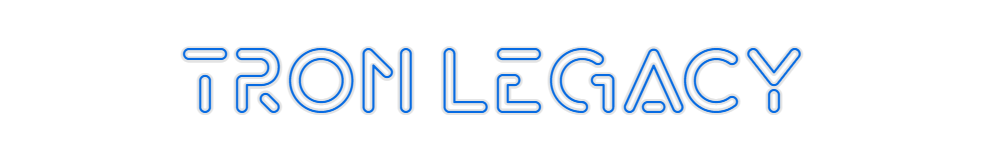 Custom Neon: Tron Legacy
