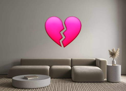 Custom Neon: 💔