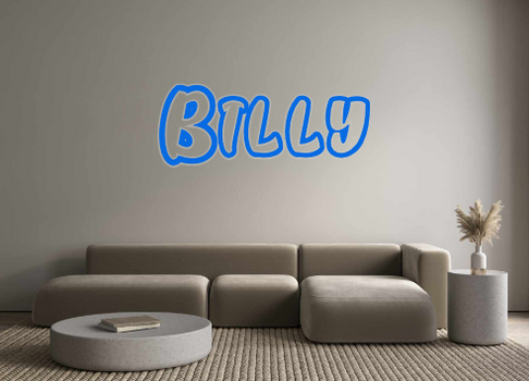 Custom Neon: Billy
