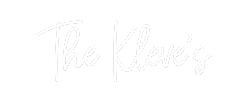 Custom Neon: The Kleve's