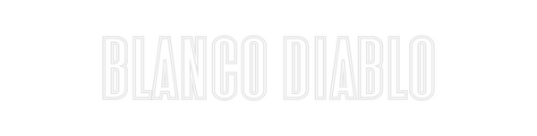 Custom Neon: Blanco Diablo