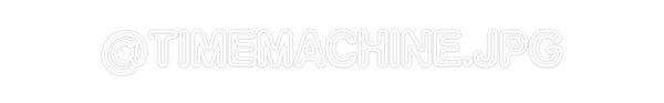 Custom Neon: @timemachine....