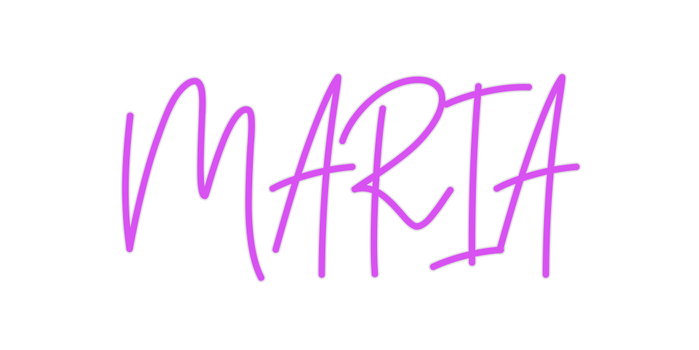 Custom Neon: MARIA