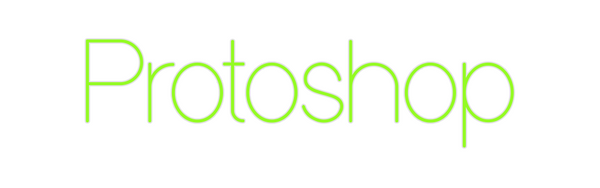 Custom Neon: Protoshop