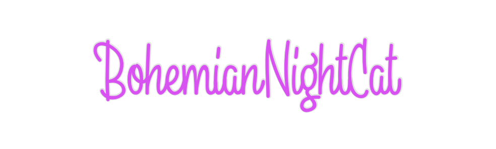 Custom Neon: BohemianNight...