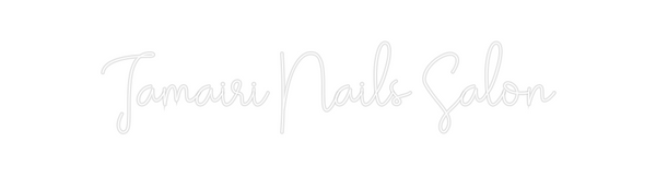 Custom Neon: Tamairi Nails...
