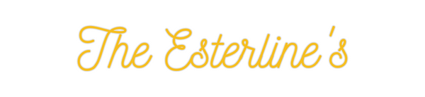 Custom Neon: The Esterline's