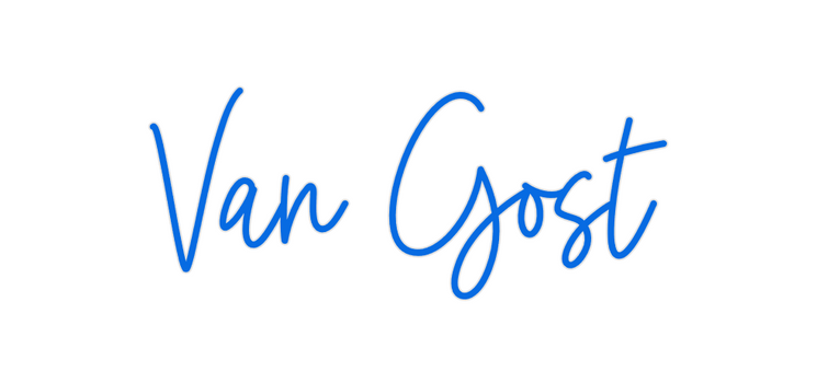 Custom Neon: Van Gost
