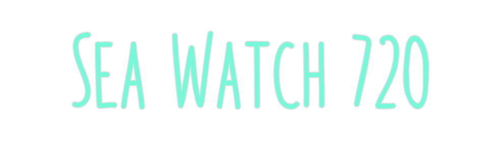 Custom Neon: Sea Watch 720