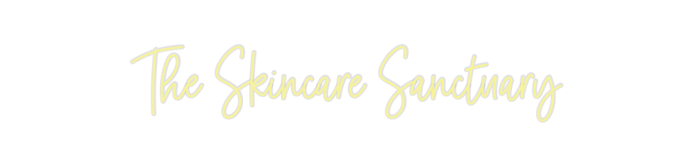 Custom Neon: The Skincare ...