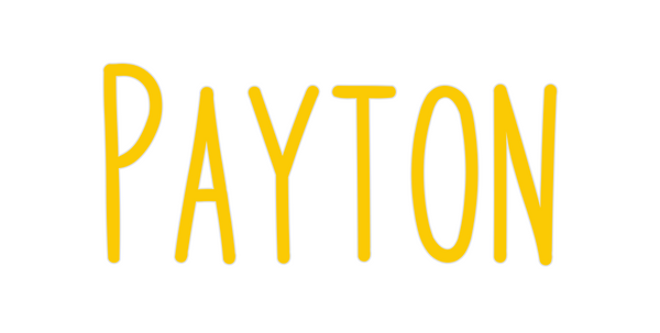 Custom Neon: Payton