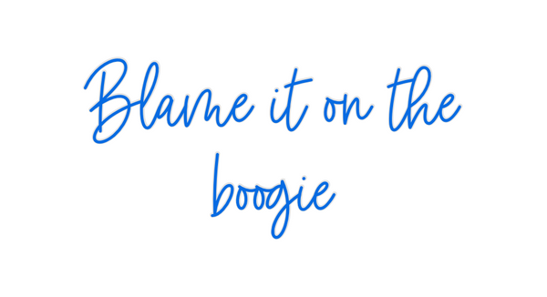Custom Neon: Blame it on t...