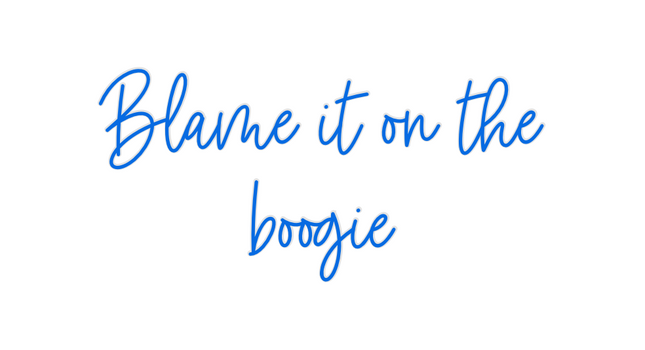 Custom Neon: Blame it on t...