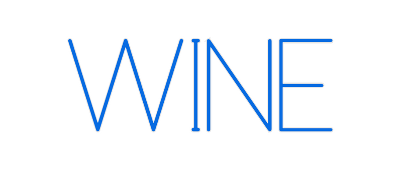 Custom Neon: WINE
