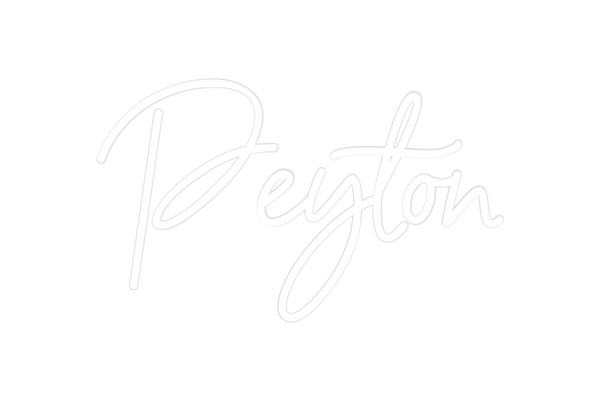 Custom Neon: Peyton