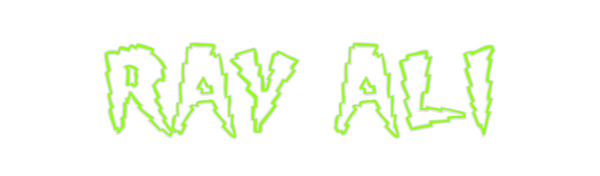 Custom Neon: RAY ALI