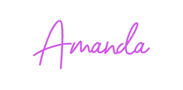 Custom Neon: Amanda