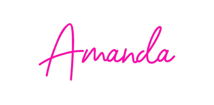 Custom Neon: Amanda