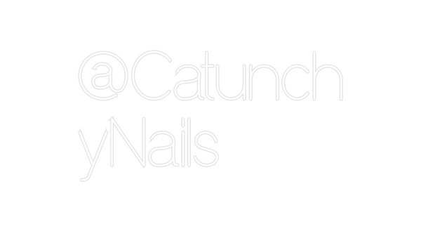 Custom Neon: @Catunch
yNails