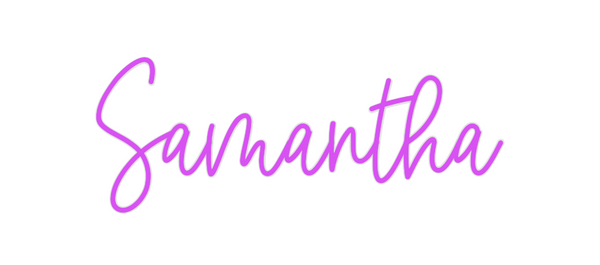 Custom Neon: Samantha