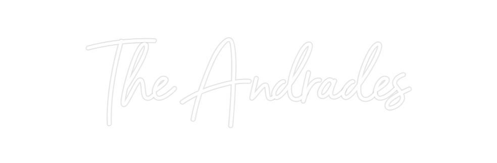 Custom Neon: The Andrades