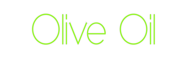 Custom Neon: Olive Oil
