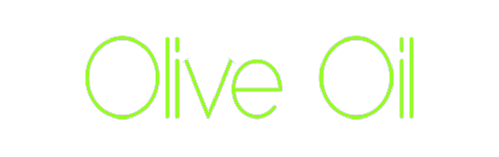 Custom Neon: Olive Oil