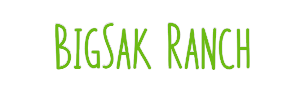 Custom Neon: BigSak Ranch